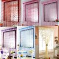 Love Heart String Curtain Window Door Divider Sheer Curtain Valance, Curtains Sets - porda. 