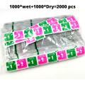 1000 Set (2000 pcs) Mobile Laptop Screen/glass cleaner wet & dry Wipes..