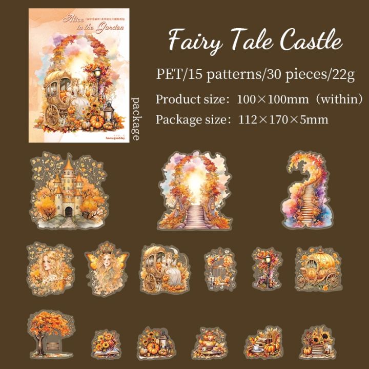 30%20Pcs/bag%20Garden%20Princess%20Series%20Stickers%20Journal%20Handbook%20DIY%20Decoration%20Scrapbook%20Album%20Collage%20Aesthetic%20Craft%20Art%20Sticker%20-%20Image%206