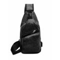 Crossbody Messenger Bag With Shoulder Belt And Pu Leather Bag.