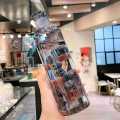 plastic Transparent water Clear bottle Time Scale Water Cups Bottles 500 ml ( 1 pcs ).