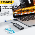 Smalshop <1018>Essager External Hard Drive Portable SSD 4TB USB 3.1/Type-C Hard Disk 10GbPS High-Speed Storage For Laptop Desktop Mac Phone PS5.