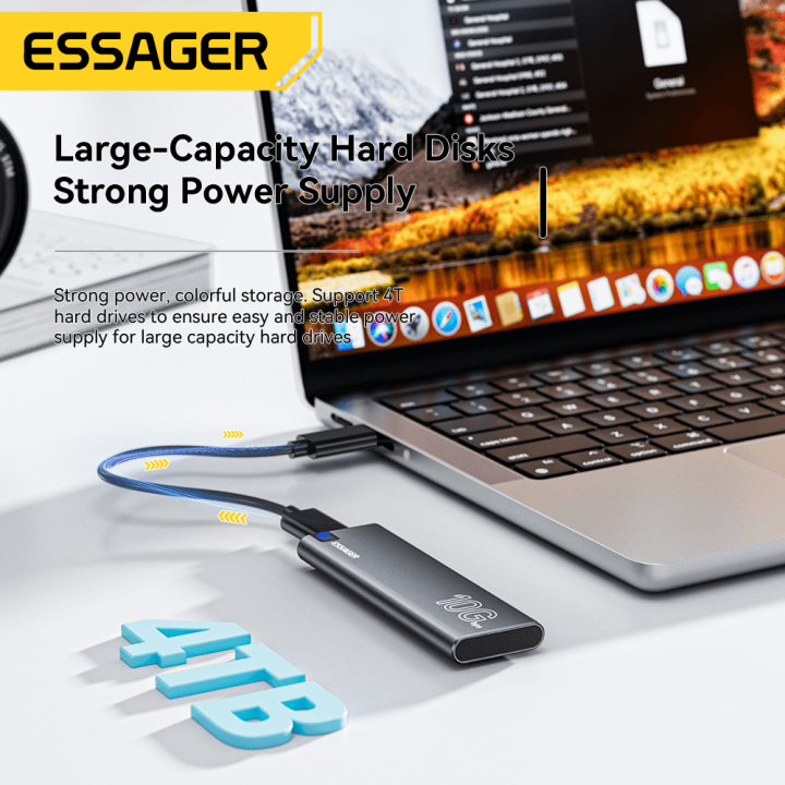 Smalshop%20%EF%BC%9C1018%EF%BC%9EEssager%20External%20Hard%20Drive%20Portable%20SSD%204TB%20USB%203.1/Type-C%20Hard%20Disk%2010GbPS%20High-Speed%20Storage%20For%20Laptop%20Desktop%20Mac%20Phone%20PS5%20-%20Image%202