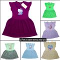 1 Piece 1-6 years baby girls frock without pant. Girls Baby Dress for Summer Collection. 