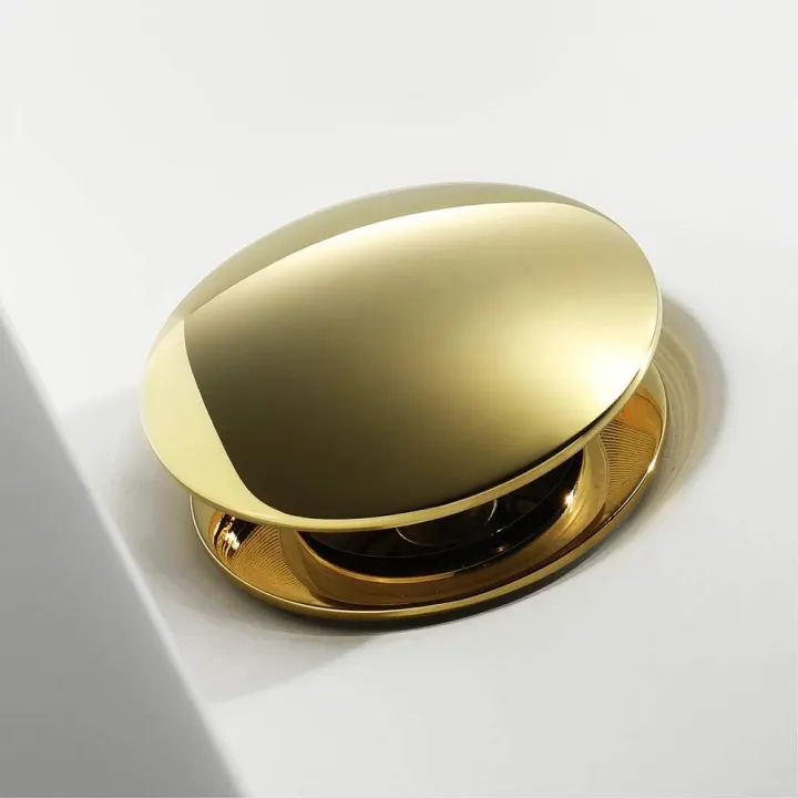 Golden%20Basin%20waste%20push%20system/%20Brass%20Material%20Pop%20up%20Basin%20Waste/%20Brass%20Full%20Thread%20Gold%20Pop%20Up%20Waste%20Coupling%2032%20MM%20(4",%20Brass%20Top)%20-%20Image%207