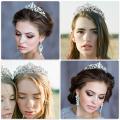 Fashion Elegance Exquisite Crystal Tiaras And Crowns For Women Bride Wedding Hair Accessories Jewelry Gift 1Pcs.