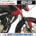Fork Tube Sticker for   Apache Bike - 8 Angle Design  ( Waterproof & Premium quality) / Bike Sticker Gallery. 