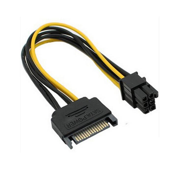 PCI%206%20Pin%20to%20Sata%20Power%20Cable%20-%20Image%202