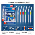 【7Rings Store】（NEW）Adult Interdental Brush 0.6-1.2mm Toothpicks Dental Supplies Bristles Creek. 