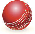White & Red Cricket Ball- High-Quality Ball Suitable For Both Practice And Match Sessions. 