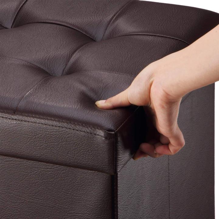 Square%20Shape%20PU%20Leather%20Rest%20Stool%2014"14"14"%20Brown%20-%20Image%204