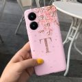 For Vivo Y22 Case Vivo Y22s V2206 V2207 Cute Crown Letters Cover Shockproof Phone Case For Vivo Y22 Y 22 s VivoY22 s Soft Fundas.
