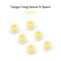 Tangzu Tang Sancai Silicone Earphone Eartips 3Pairs for S/M/L Size Headphone Accessory Wired Headset Earbuds.