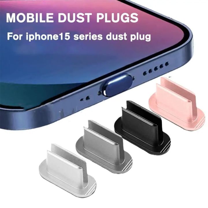 Anti Dust Plug For IPhone 15 / 15Pro / 15 Pro Max / 15Plus Charge Port Plugs Stopper Mobile Phone Protection Cap Accessories