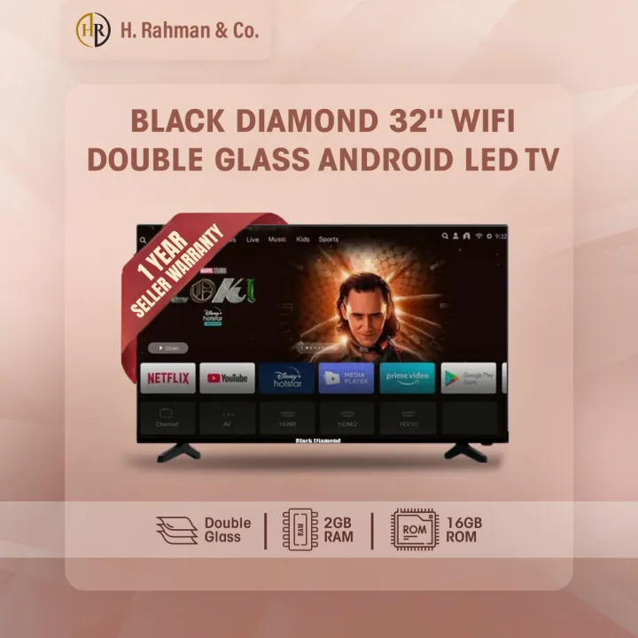 BLACK%20DIAMOND%2032''%20DOUBLE%20GLASS%20WiFi-SMART%20ANDROID%20LED%20TV%20%20(2GB%20RAM,%2016GB%20ROM)%20-%20Image%202