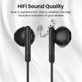For Galaxy S24 Ultra Type C Earbud Wired Headphones With Mic DAC Chip 3.5mm Earphone S23 S22 S21 + Ultra note 20 10 Accessories. 