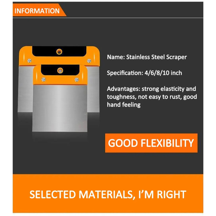 Putty%20Knife/Spatula%20Paint%20Tool%20Plaster%20Shovel%20Filling%20Spatula,6%20inch%20-%20Image%204