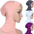 Beauty Muslim Hijab Islamic Jersey Turban Women Black Ninja Underscarf Caps Instant Head Scarf Full Cover Inner Coverings hats.