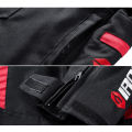 Motorcycle Riding Jacket Waterproof With Shoulder Back Protection. 