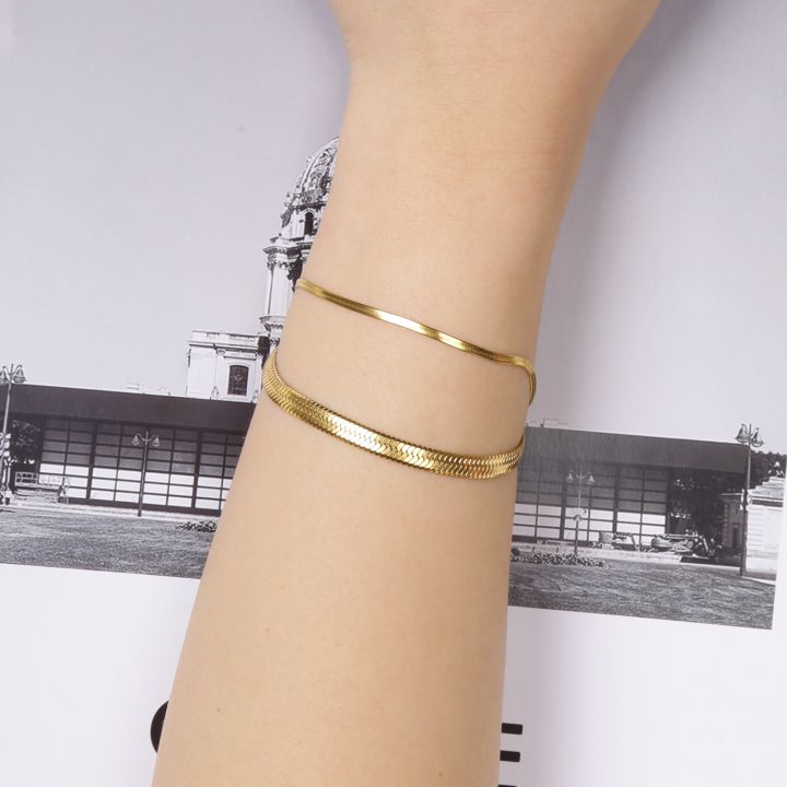 Fashion%20Stainless%20Steel%20Snake%20Chain%20Bracelet%20for%20Women%20-%20Image%204