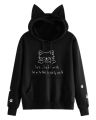 New Stylish Design Ladeis Printed Cotton Hoodie For Winter. 