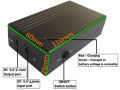 5V2A Output Mini UPS 4000 mAh for Router, Onu, CC Camera, Switch, MC, Pon. 