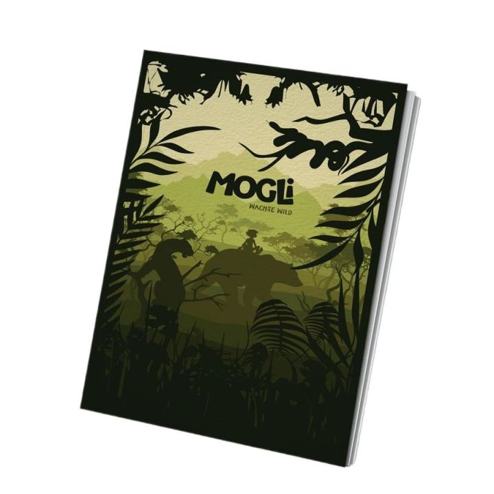 Papertree Lined Notebook MoGli A5 Size