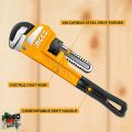 INGCO 300mm Heavy Duty Pipe Wrench, Premium Adjustable Plumbing Wrench, Drop Forged HPW0812. 