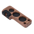 Coffee Tamper Station Base Multifunction Compact Tamping Station Universal Stable Strong Smooth Surface Wooden for 51mm Coffee Machine. 