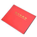 Coin Album Professional Collection Book Fixed 10-Page Plug-in Type for 240pcs Coins.