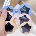 2022 Children Star Cartoon Round Sunglasses UV400 Baby Girl Boy Goggles Outdoor Kids Summer Beach Holiday Eyewear Sun Glasses.