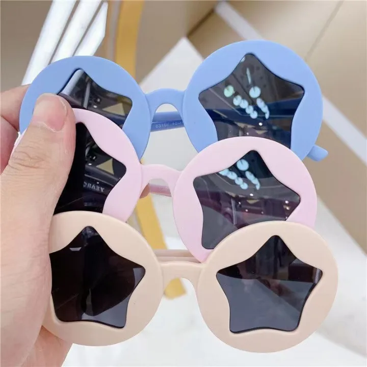 2022%20Children%20Star%20Cartoon%20Round%20Sunglasses%20UV400%20Baby%20Girl%20Boy%20Goggles%20Outdoor%20Kids%20Summer%20Beach%20Holiday%20Eyewear%20Sun%20Glasses%20-%20Image%204