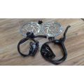 KAMROS HYDRAULIC BRAKE SET WITH ROTOR DISC (COMPLETE SET).