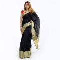 Halfsilk Tangail Tat Saree for Women's (Rani Golapi)- Saree - শাড়ি. 