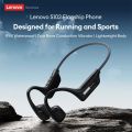Original Lenovo S102 Bone Conduction Earphones V6.0 Wireless Sports Air Conduction Headphones HiFi Sound Swim Headset IPX6 Waterproof Earbud Stereo. 