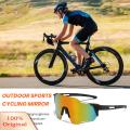 Exceotional Quality - 1 Pc Sports Glasses Cycling Wide View Ultralight Uv Protection Polarised Sunglasses - Sustainable Option.