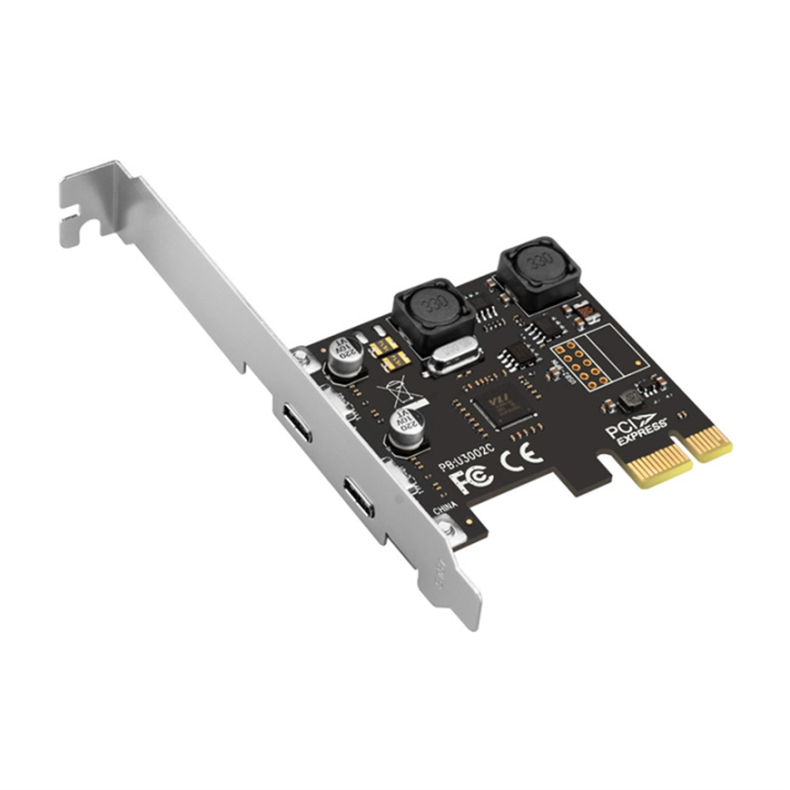 PCI Express X1 to USB 3.0 5Gbps 2-Port Type C For Desktop PC | Daraz.com.bd