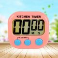 Timer Reminder Kitchen TImer Digital Timer Manual Countdown Alarm with Stand Wall Mounted. 