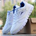 Spring and Summer Leather Surface Sneakers Waterproof Casual Shoes White Running Shoes Student Fashionable Shoes White Sneakers Unisex Shoes Tennis Shoes.
