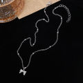 Bow Clavicle Chain Necklace Fashion Alloy Pendant Necklace For Women INS Jewelry Accessories. 