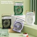 Portable Rechargeable Air Cooler Fan With Deem Light and Humidifier - Multicolor---. 