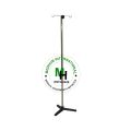 Stainless Steel Medium Size Saline Stand without Wheel for Hospital/Home Use. 