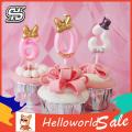 HelloWorld Number Candle 10 Digits Optional Birthday Cake 0-9 Numeral Candles.