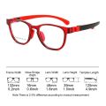 Anti Blue Light Kids Glasses Square Children Boy Girls Computer Optical Frame Reflective Blocking Eyeglasses Filter TR90 Frame.
