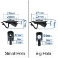 【original】 Bicycle Accessories 24X8.5 Cable Routing Frame Plug Light Weight Durable Bike Brake Line Holder Grommets Cable Guide. 