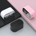 【FUPANG】S15 wireless Bluetooth speaker mini alarm clock (white) S15 S15 (pink).