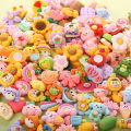 10Pcs 3D Cartoon Water Cup Stickers Resin PVC Accessories DIY Mobile Phone Case Refrigerator Decoration Stickers Conbo. 