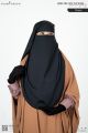 Glam Touch Premium Naomi Double Part Flap Niqab. 