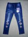 Girls Denim Jeans Long Pant (2-12Y) Years Blue colour.