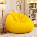 Without bean (Only Cover) Premium Quality Best Selling Comfortable Soft Waterproof Bean Bag Lazy Chair Convertible Floor Single Sofa.